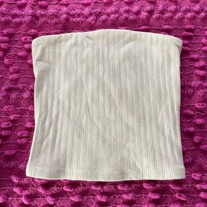 American Eagle Cream Tube Top
